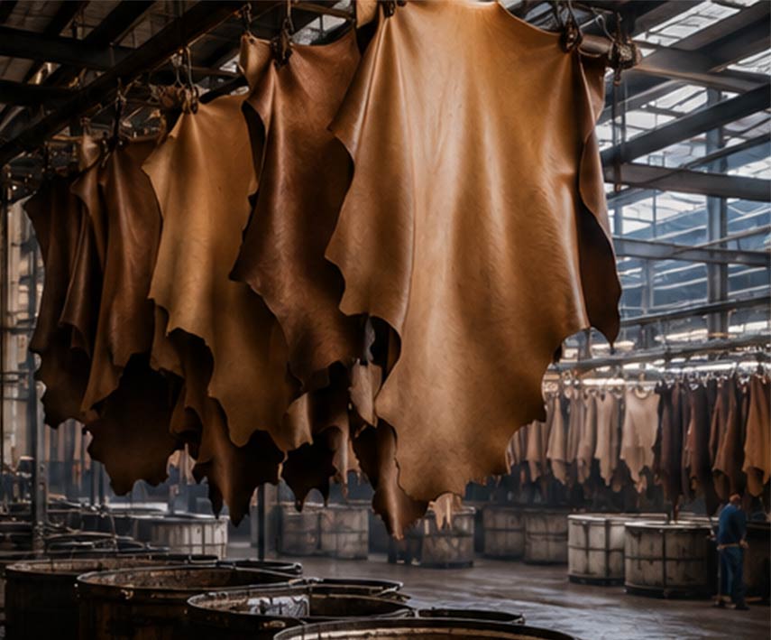 From Hide to Home: The Leather-Making Journey