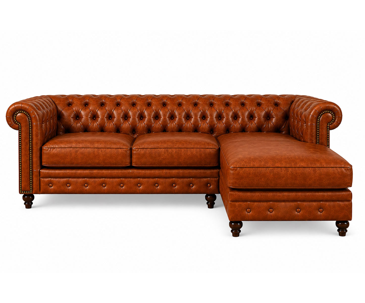 Rough Chesterfield Sofa